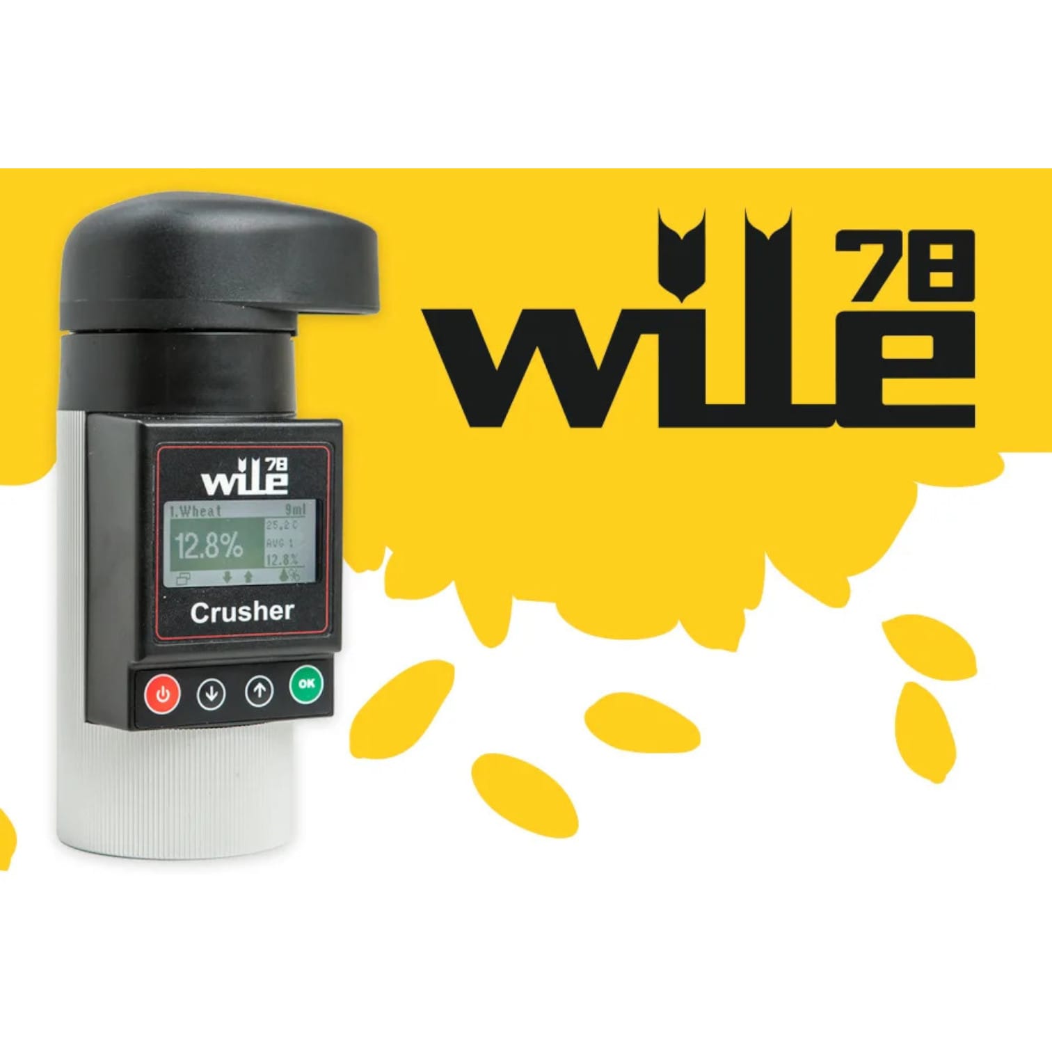 A- Wile 78 "The Crusher" grinding Moisture Meter
